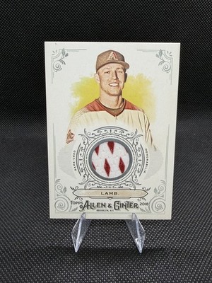 2018 Topps Allen & Ginter - Full-Size Relics B Jake Lamb #FSRB-JL (MEM)