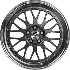 mbDESIGN Aluminiumrad gegossen LV1 7,5x18 Zoll LK 4x100 ET45.0 ML 67.1 Ausf.
