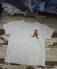 Mini Rodini/Brown Bear/T-SHIRTS/kids/6-7y/organic Cotton