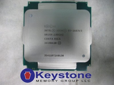 LOT OF 10 - Intel Xeon E5-2683V3 SR1XH 2GHz LGA2011-3 CPU *km