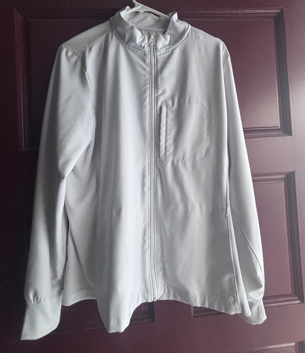 Landau Forward Clinical Jacket Women's Size Large White View 2