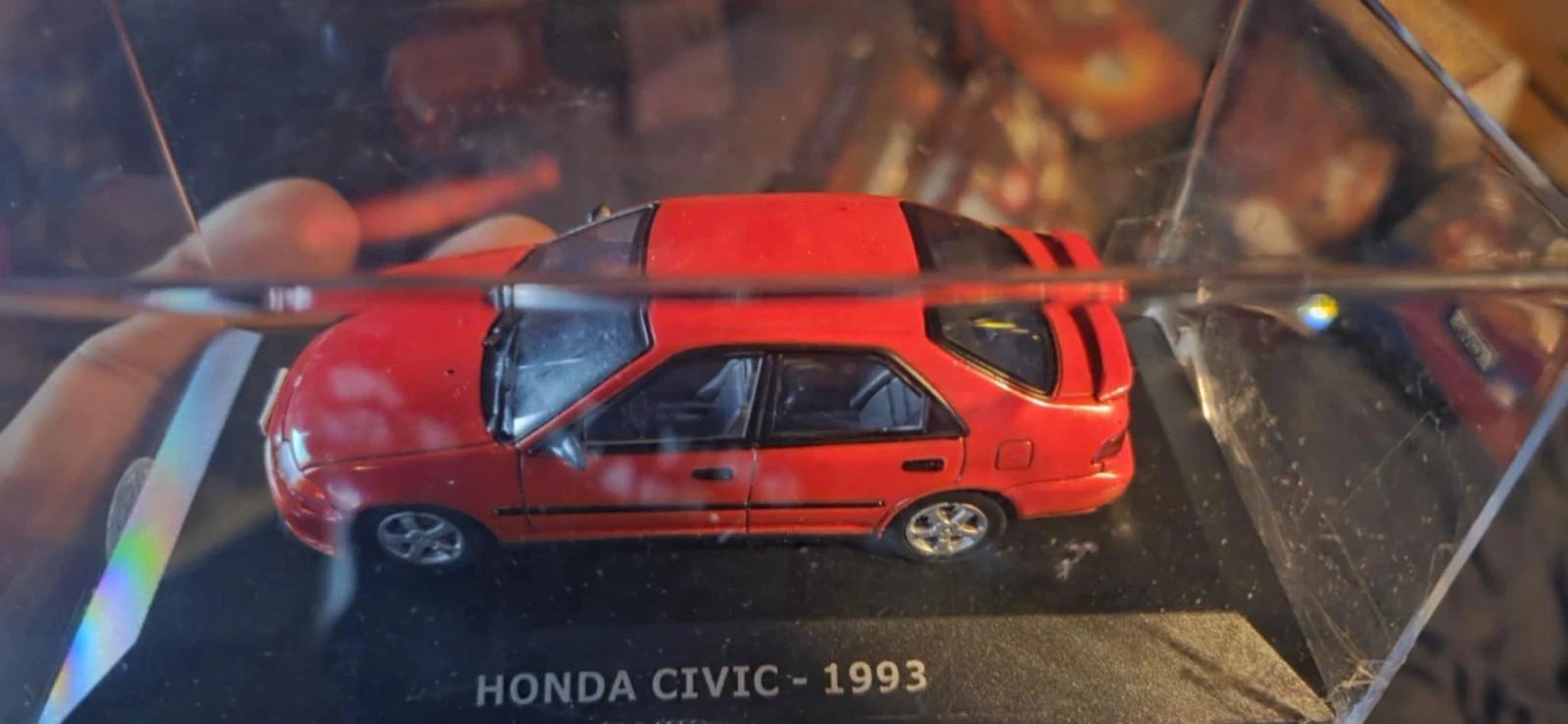 honda civic 1993 rossa 1/43
