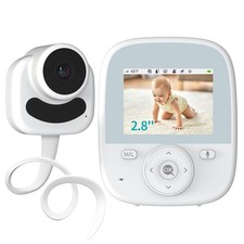 VIZOLINK Baby Monitor with Camera and Audio, 2.8" Video Baby Monitor with Sec...