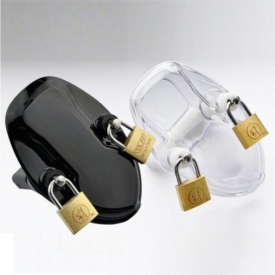 Male Plastic Chastity Cage A138 Bondage Fully Restraint Bowl Virginity Device