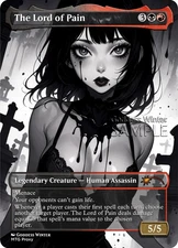 MTG - The Lord of Pain - Fanart Borderless Style - EDH / Playtest