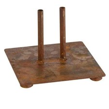 Pied pour Parasol en Métal "Shiva" 15cm Rouille