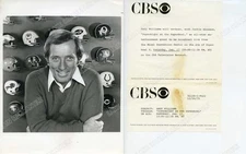 Supernight at the Superbowl Andy Williams Press Photo 8X10 football moon river