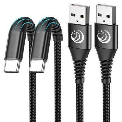USB C Cable 10FT 2Pack USB A to Type C Charger Cable 3A Fast Charging Phone C...