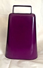 Bevin Bell Steel Cowbell ~ 5 3/4โ Tall ~ Made In USA ~