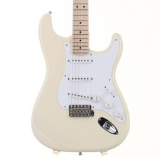 Fender Eric Clapton Stratocaster silenziosa acero olimpico bianco usato elettrico