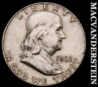 1963-D Silver Franklin Half Dollar-Scarce Better Date No Reserve #i3980