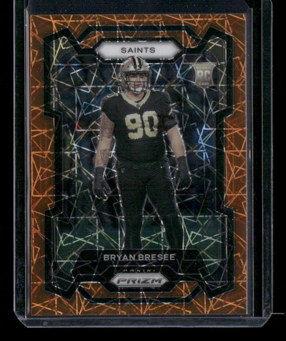 2023 Panini Prizm #372 Bryan Bresee - Orange Ice - RC - 16451