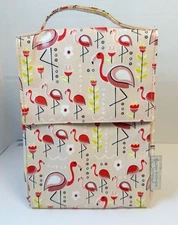 Sugar Booger Flamingo Lunch Pail Insulated Kitschy Fun Ss