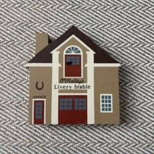 O’Malleys Livery Stable Series IV Faline Cat’s Meow 1986 Shelf Sitter Signed