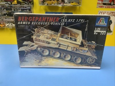Italeri  German Bergepanther SD. KFZ 179 Armed Recovery Vehicle #285 NEW