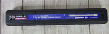 Gorilla Torque Wrench 1/2" (12.7mm) Drive Click Adjustable EUC