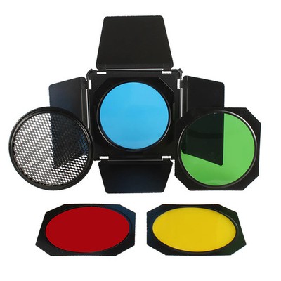 StudioKing Valve Kit SK-BD18 with Color Filters and Honeycomb