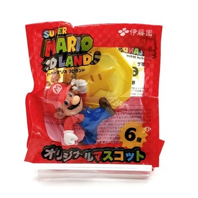 Super Mario 3D Land Mario Figure Mascot Keychain Ito En Promo JAPAN Limited