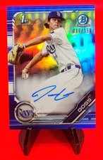JJ Goss 2019 Bowman 1st Chrome Draft  #CDA-JJG Blue Refractor Auto #96/150 🔥