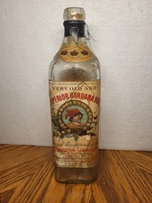 Super RARE 1928 Rum Bottle Polanco Colon Panama Old Antique Walkers Kilmarnock
