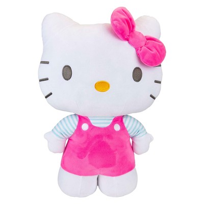 Hello Kitty Stofftier groß Plüsch rosa süß Plüsch Kuscheltier 50 cm rosa
