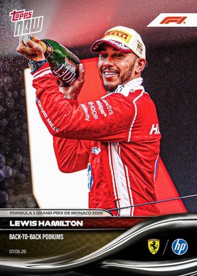 *PRE SALE* Lewis Hamilton - 2026 Formula 1  Topps NOW  - Card 34