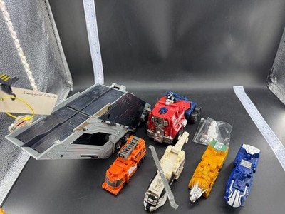 TFP 2013 Year of the Snake Optimus Prime + Grand Convoy's Trailer USAship