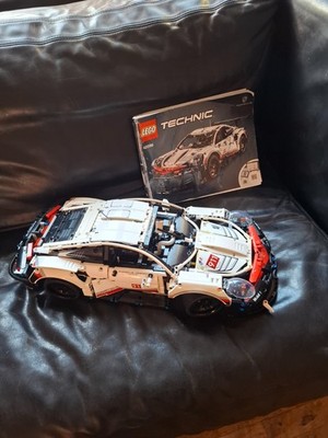 lego technic: porsche 911  42096, aufgebaut mit Anleitung ohne Orginalkarton