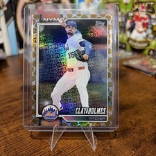 CLAY HOLMES 2026 Topps Series One Gold SPRING TRAINING /50 #276 Mets