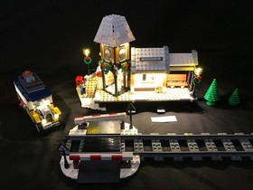 New LED Light Kit for Lego 10259 Winter Village Station USB Powered