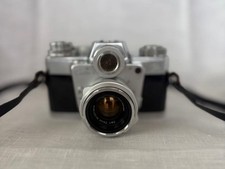 Carl Zeiss Contarex Bullseye  Planar 50mm F2 Camera Set No Customs Fees US