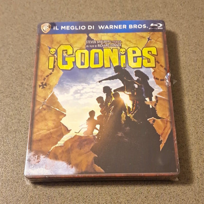 Goonies , Steelbook Bluray , Ital. Version Mit Deutscher Sprache, NEU&OVP