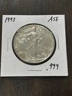 1993 $1 American Silver Eagle ✪ 1oz Fine Silver ✪