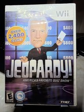 Jeopardy (Nintendo Wii, 2010) Brand New -- Sealed