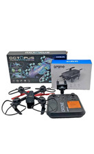 Set of Drones Octipus Ground Stunt car and Ocaca wings  Dorne quad