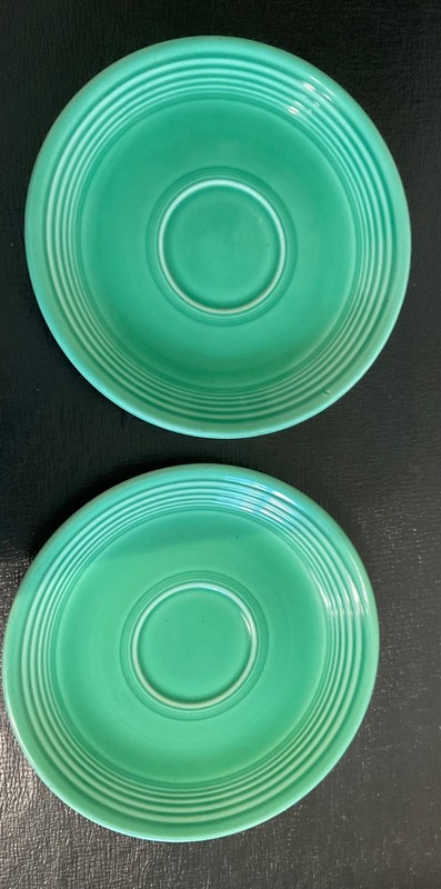2 Fiesta Ware SEA MIST 6" Bread & Butter Side Plates
