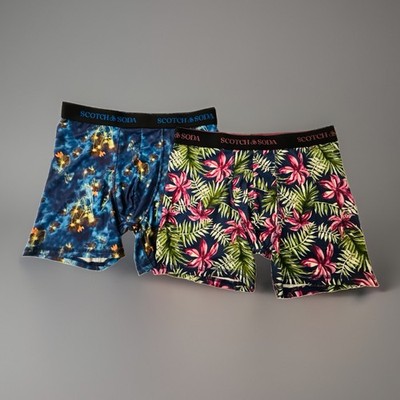 Scotch And Soda Men s Boxer Briefs Size Medium 2 Pack