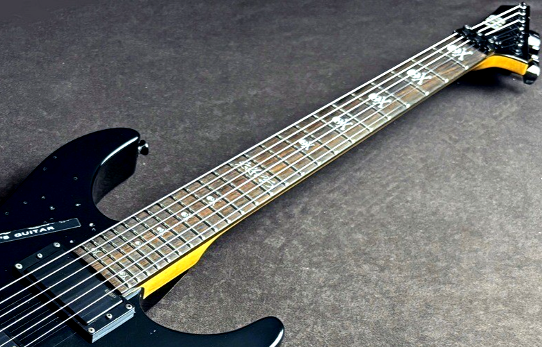 LTD KH-25 Limited KIRK HAMMETT MODEL Electric Guitar w/Hard Case