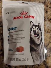 Royal Canin Joint Chewable Supplements Soft Chews for Adult Dogs 8.5 Oz 60 Count