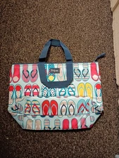 NWI ~ Thirty One 31 Thermal Tote Fun Flops in Nylon