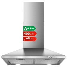 SNDOAS Cooker Hood,Class A+++ Extractor Fan Kitchen with Carbon Filters, 400m³/h