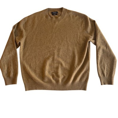 Massimo Dutti 100% Wool Crew Neck Sweater Mens Jumper Size Large Preppy