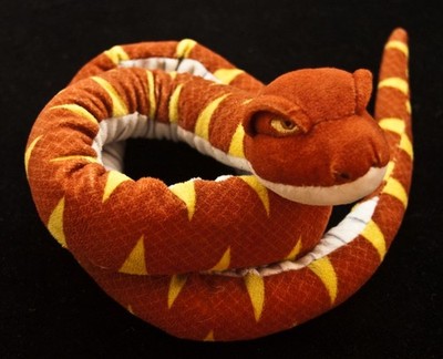 Fiesta DQ ENTERTAINMENT Kaa Jungle Book Brown Snake Plush Toy 36  Stuffed (2015)