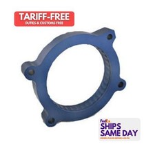 Jet 62143 One Blue Aluminum Powr-flo Tbi Spacer Gm Performance Racing Parts