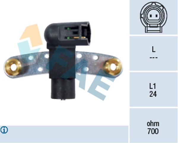 Kurbelwellensensor Impulsgeber FAE 79163 FüR ScÉNic Renault JA0 Megane 1 Classic-image