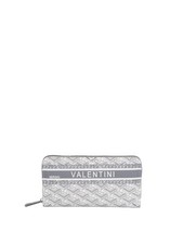 sergio valentini Portafoglio rettangolare da donna con stampe - beige