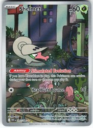 Shelmet 093/086 SV: White Flare Illustration Rare