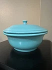 1986 Fiesta Turquoise Covered 2 Qt Casserole & Lid / Retired / See Note