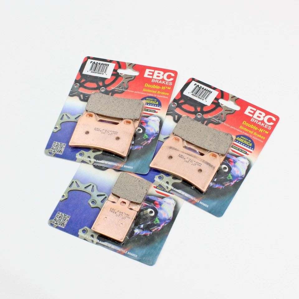EBC HH Sintered Brake Pad Set for 2001-2002 Ducati MONSTER S4 Front Rear - Image 2 of 3