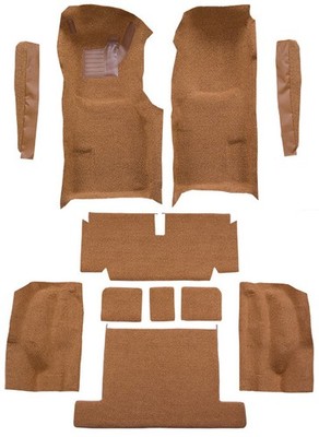 1971-1975 Corvette (C3) Carpet - Cutpile - Coupe, Auto, Complete with Pad